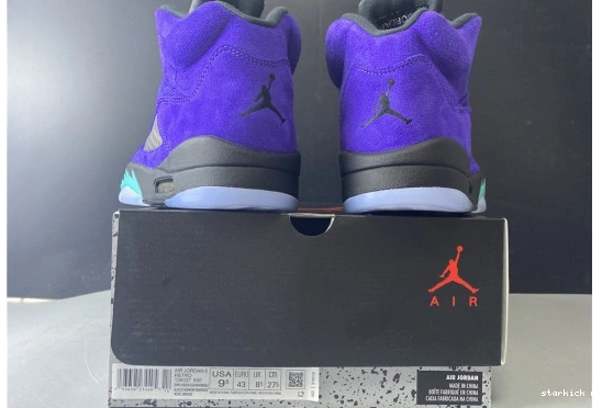 Air Retro Grape 5 Jordan Alternate 136027-500 136027-500 0911